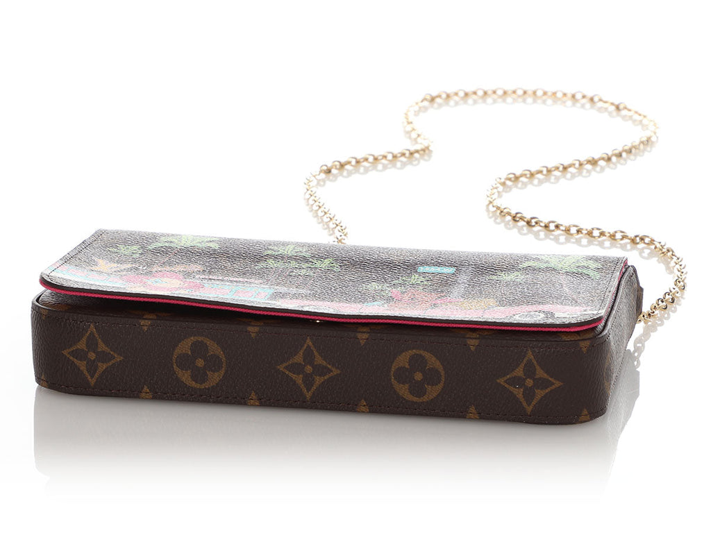 Louis Vuitton 2021 Monogram Christmas Animation Hollywood FÃ©licie Pochette