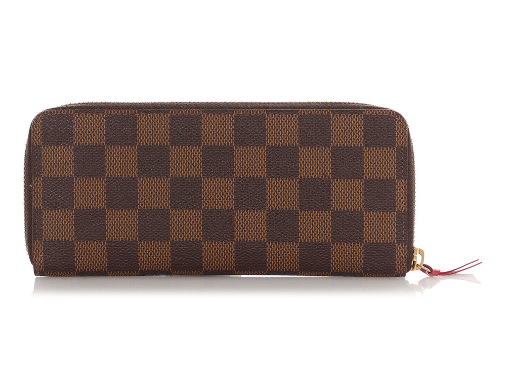 Louis Vuitton Damier EbÃ¨ne Clemence Wallet