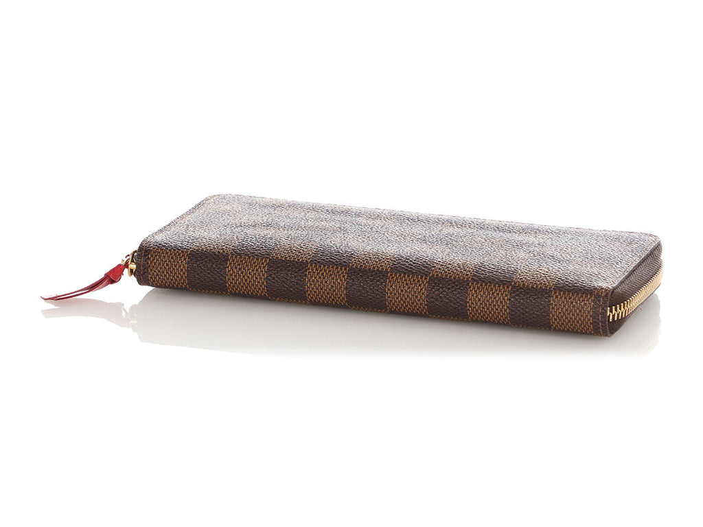 Louis Vuitton Damier EbÃ¨ne Clemence Wallet