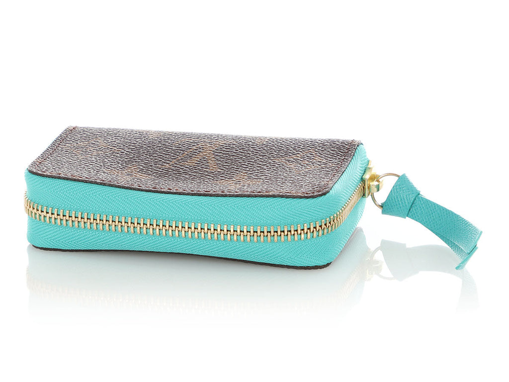 Louis Vuitton Monogram Cyan Zippy Multicartes