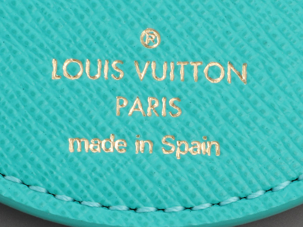 Louis Vuitton Turquoise V IllustrÃ© Bag Charm