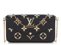 Louis Vuitton Black Monogram Empreinte FÃ©licie Pochette