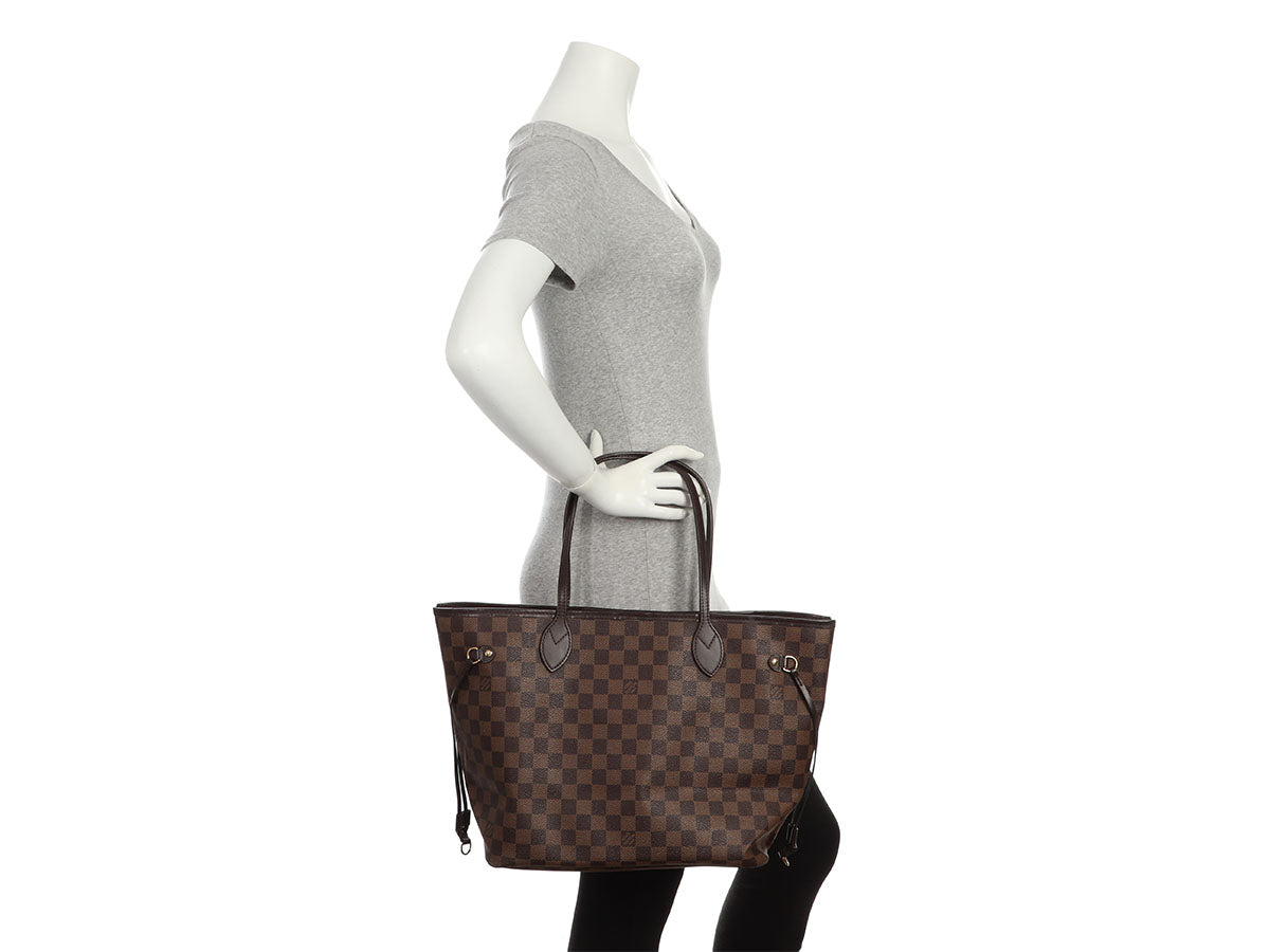 Louis Vuitton Damier EbÃ¨ne Neverfull MM