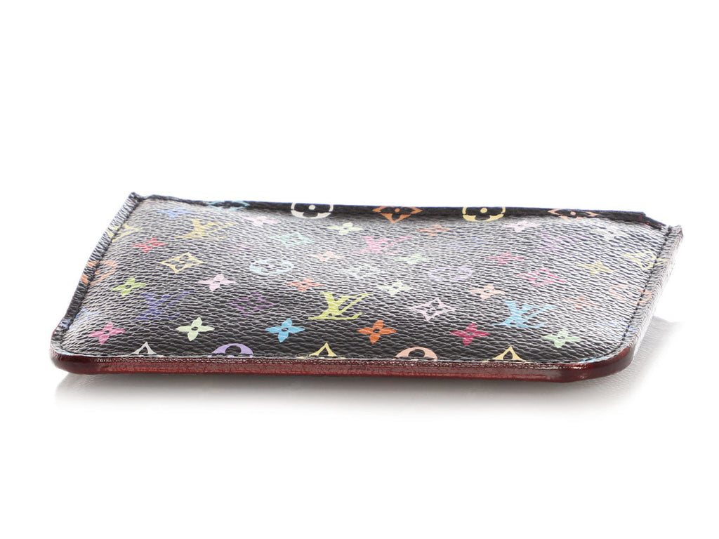 Louis Vuitton Noir Multicolore Monogram Poche ClÃ©s/Key Pouch