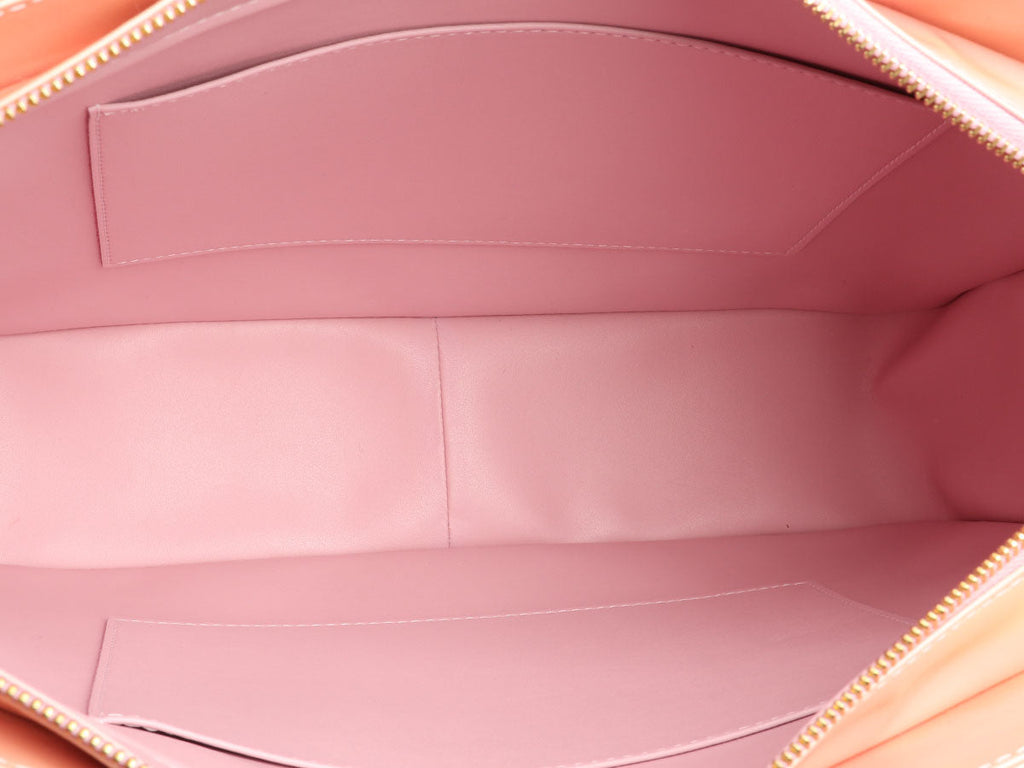 Louis Vuittonâ€™s Rose Pink Monogram Vernis Columbus Tote