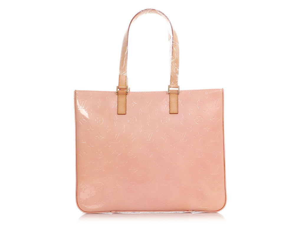 Louis Vuittonâ€™s Rose Pink Monogram Vernis Columbus Tote