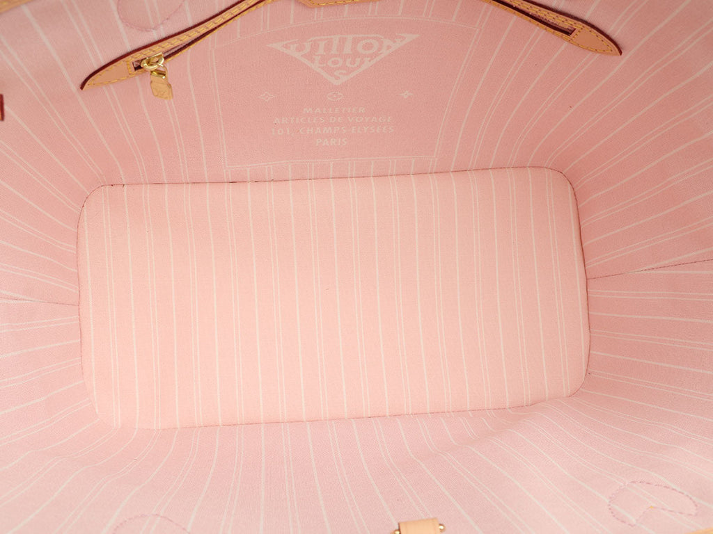 Louis Vuitton Rose By The Pool Neverfull MM