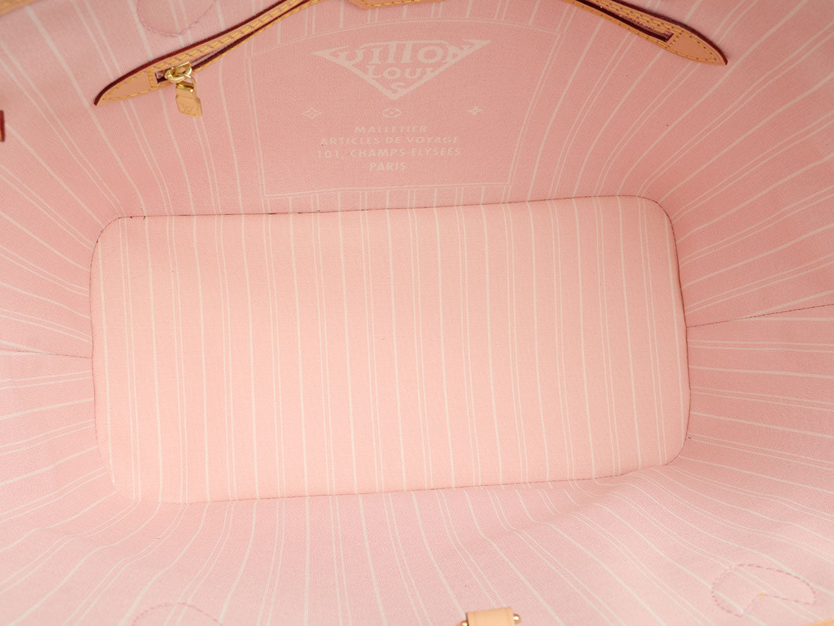 Louis Vuitton Rose By The Pool Neverfull MM