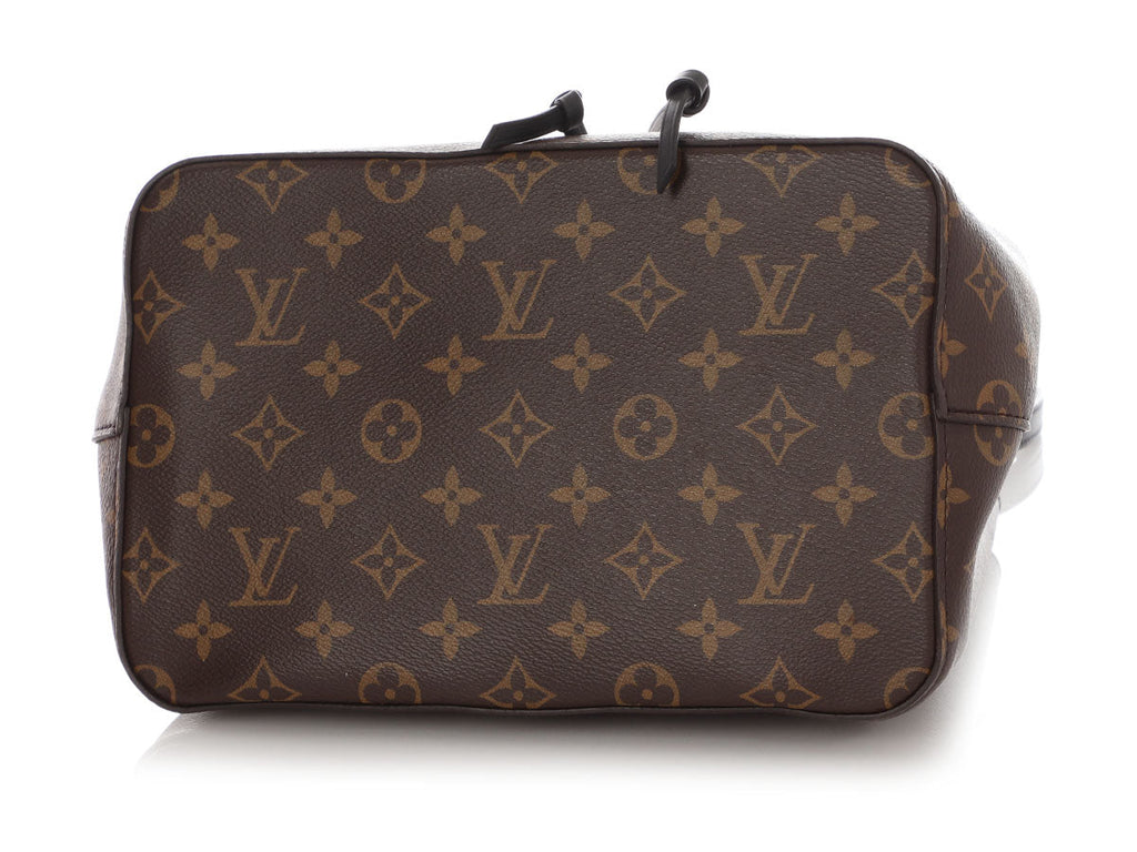 Louis Vuitton Monogram and Black NÃ©oNoÃ© MM
