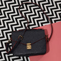 Louis Vuitton Navy and Rouge Empreinte Pochette MÃ©tis