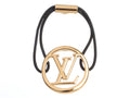 Louis Vuitton Gold Logo Hair Tie