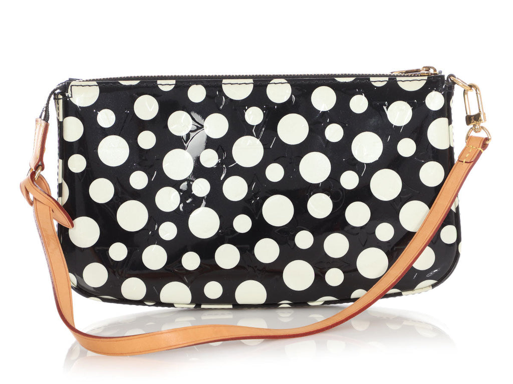 Louis Vuitton Yayoi Kusama Infinity Black Dots Vernis Pochette