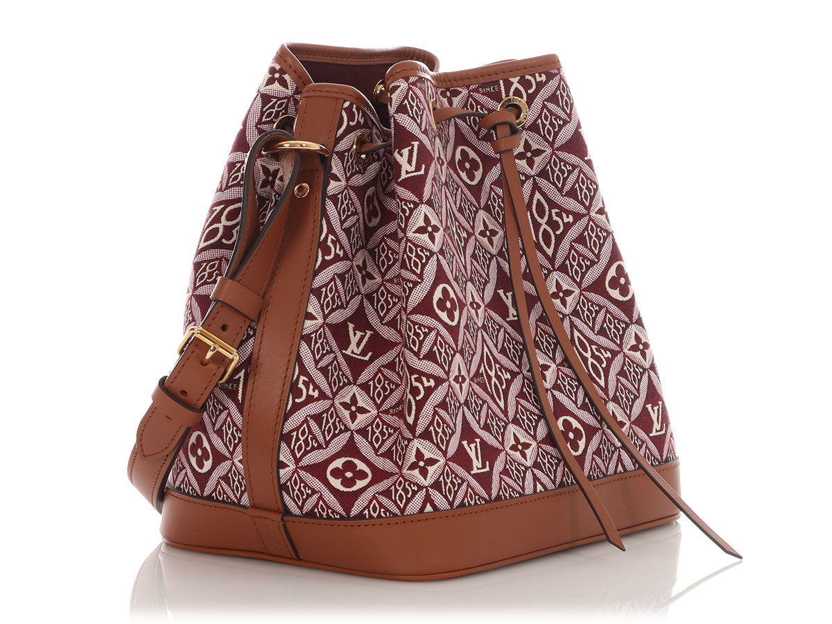 Louis Vuitton Burgundy Since 1854 Petite NoÃ©