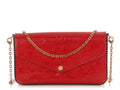 Louis Vuitton Red Vernis FÃ©licie Pochette