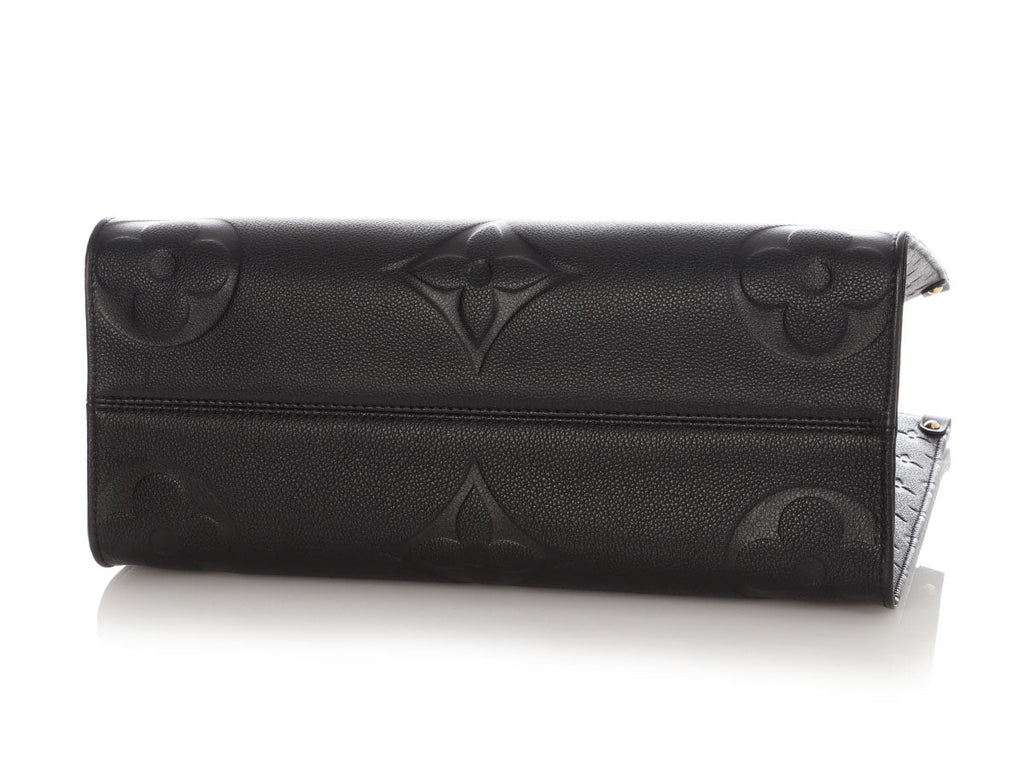 Louis Vuitton Black Monogram Empreinte Onthego MM