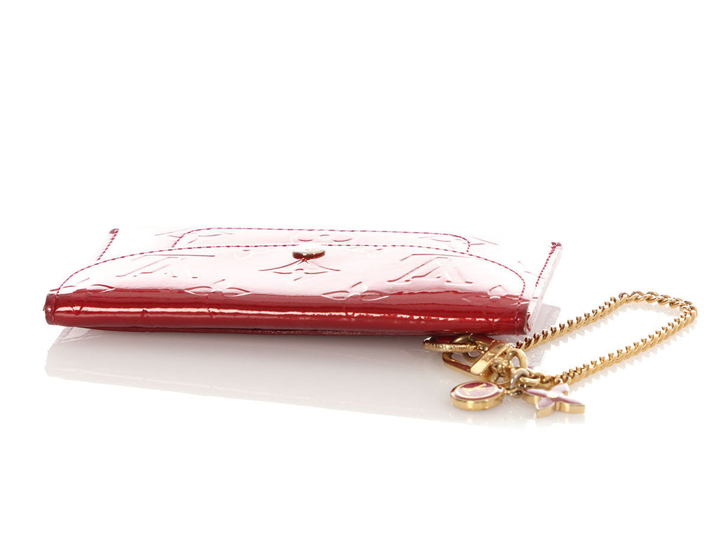 Louis Vuitton Pomme dâ€™Amour Vernis Wallet with Chain