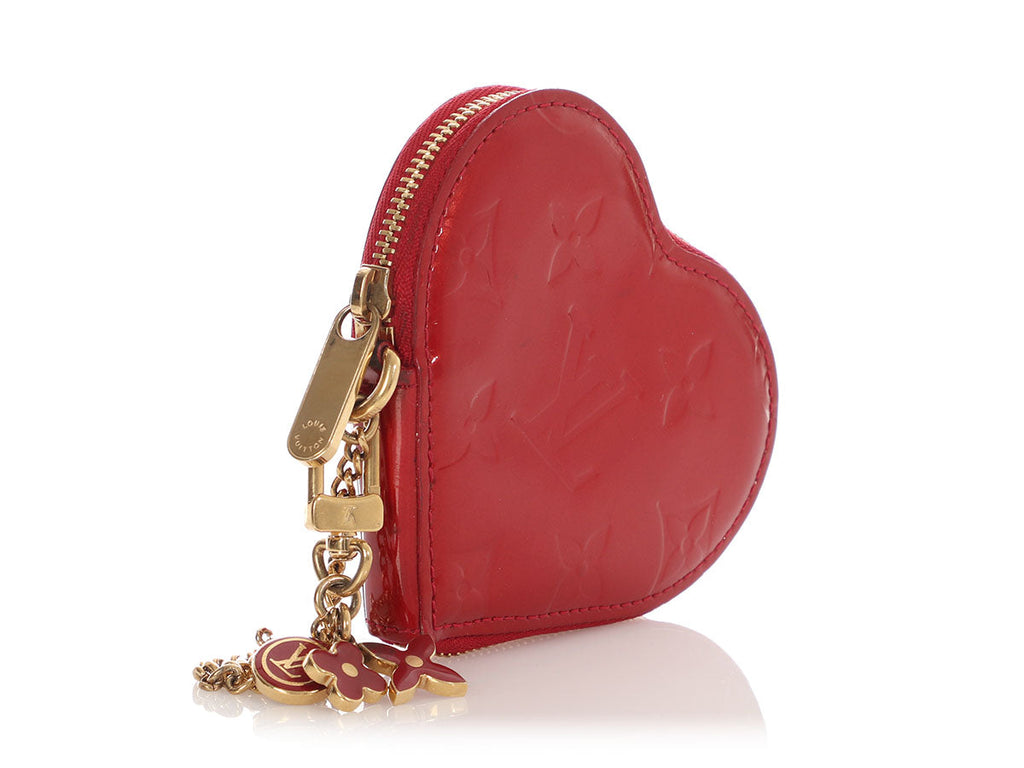 Louis Vuitton Pomme Dâ€™Amour Vernis Heart Coin Purse