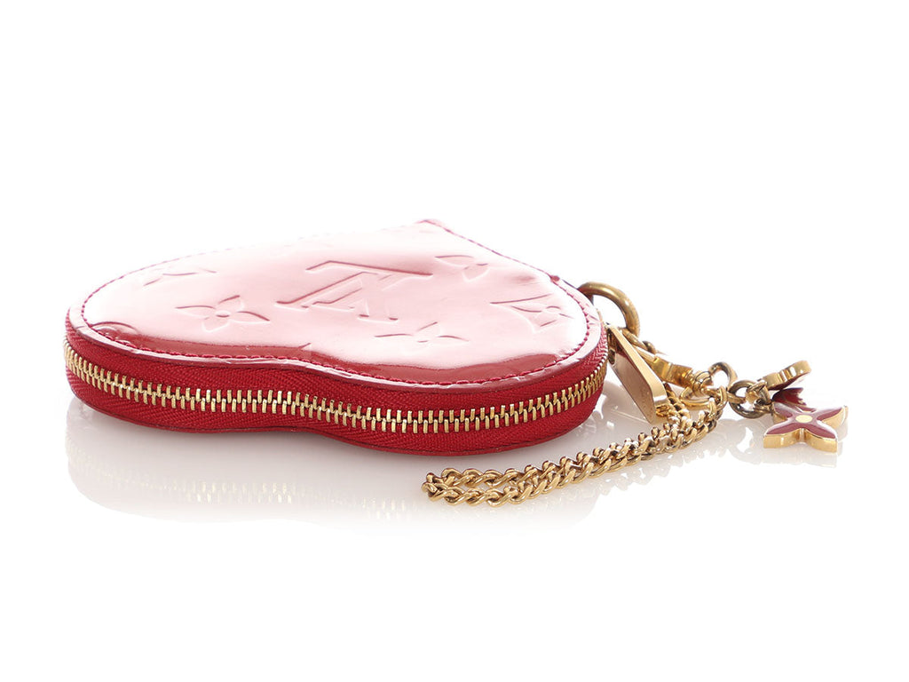 Louis Vuitton Pomme Dâ€™Amour Vernis Heart Coin Purse