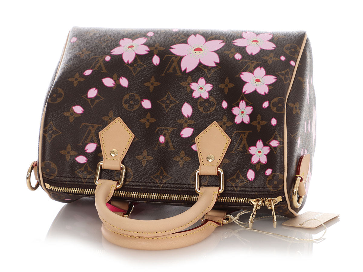 Louis Vuitton LV x TM Cherry Blossoms Speedy 25