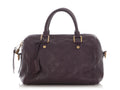 Louis Vuitton Aubergine Empreinte Speedy BandouliÃ¨re 25