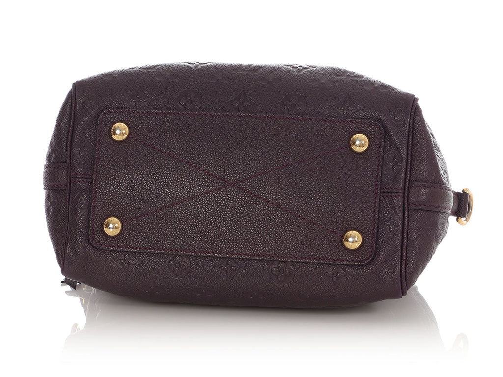 Louis Vuitton Aubergine Empreinte Speedy BandouliÃ¨re 25