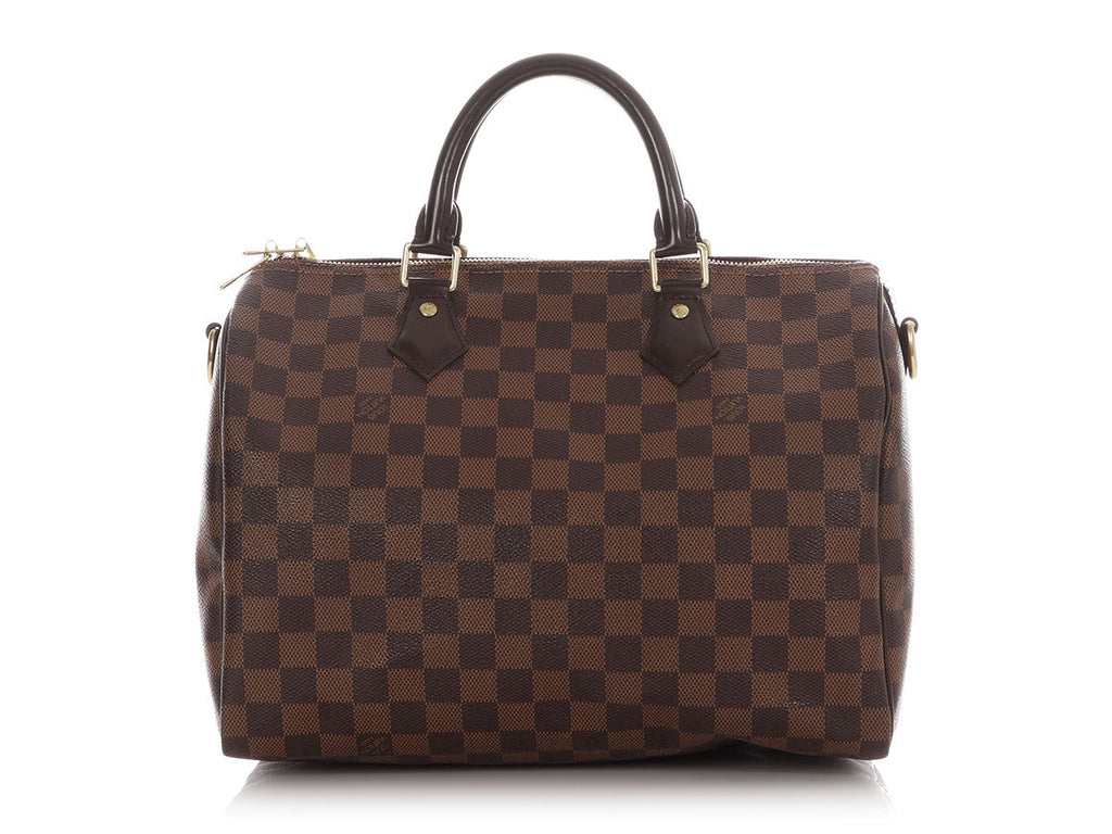 Louis Vuitton Damier EbÃ¨ne Speedy BandouliÃ¨re 30