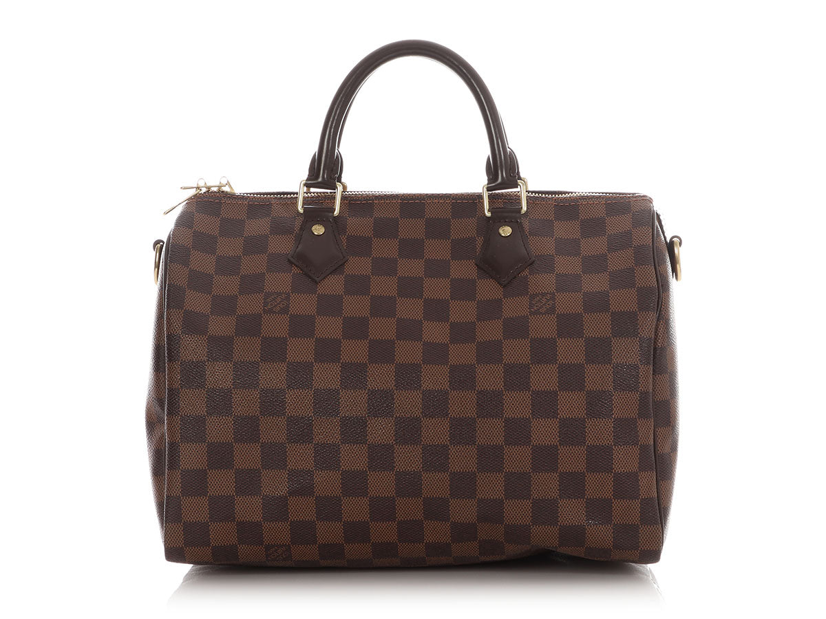 Louis Vuitton Damier EbÃ¨ne Speedy BandouliÃ¨re 30