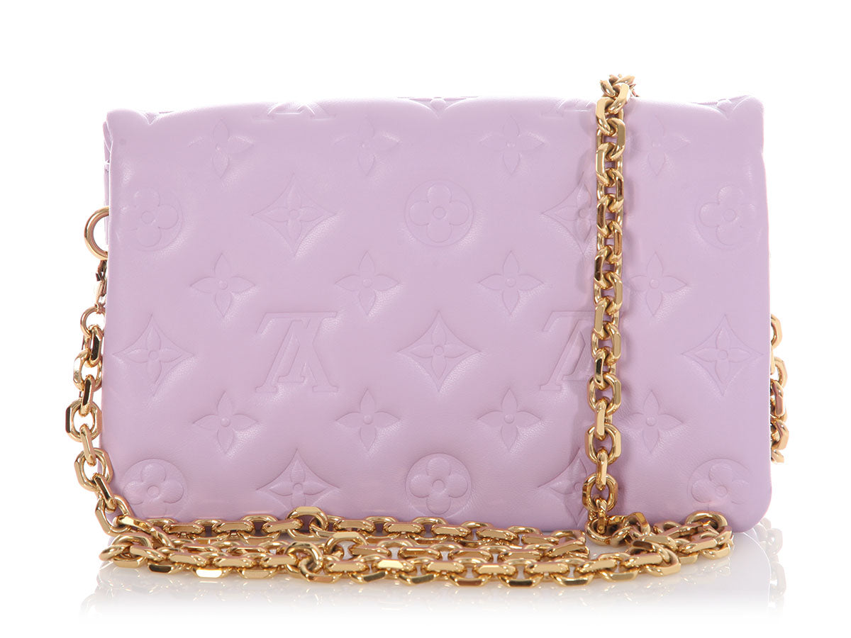 Louis Vuitton Parme Lambskin Pochette Coussin