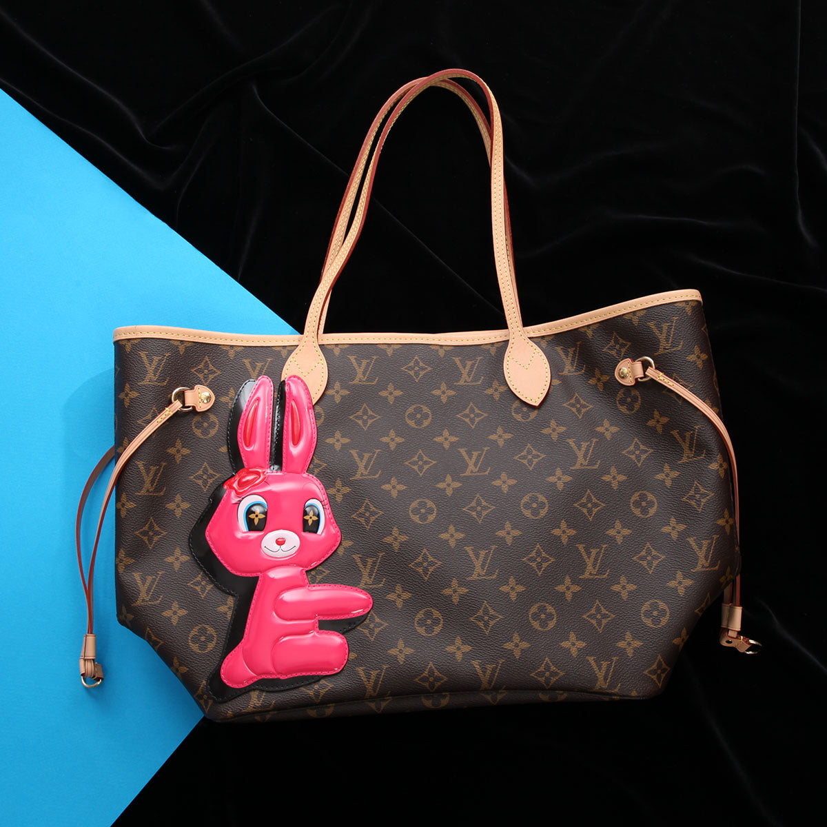 Louis Vuitton x Sun Yitian Monogram Neverfull MM