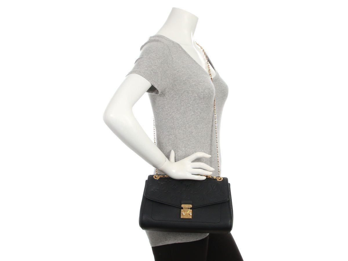 Louis Vuiton Black Empreinte Saint Germain PM