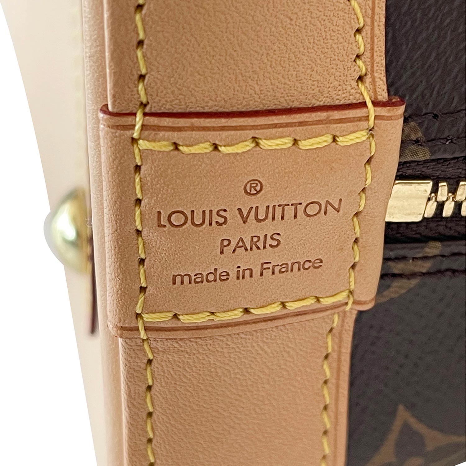 Louis Vuitton Monogram Alma PM Patches