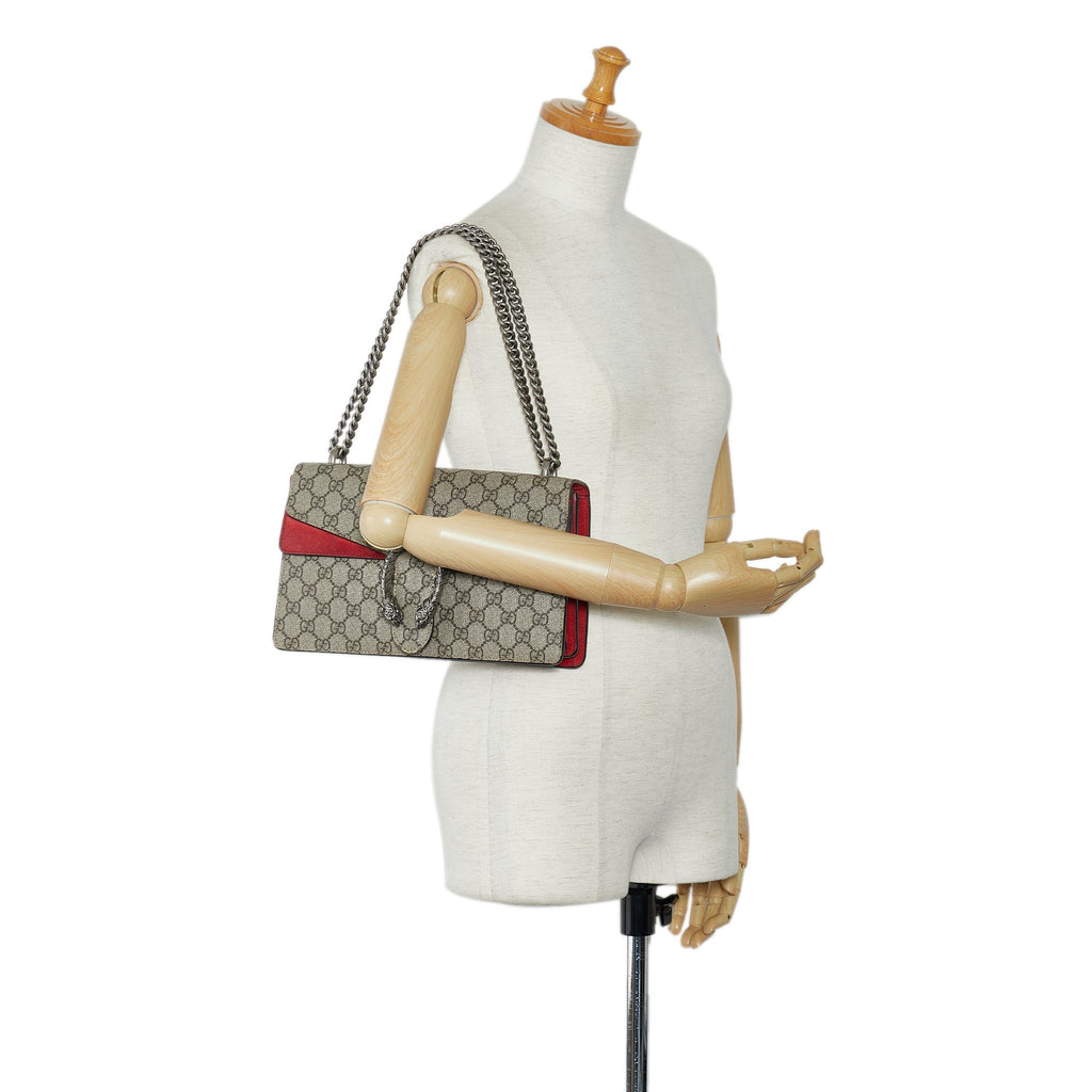 Gucci Dionysus Small Brown GG Supreme Canvas
