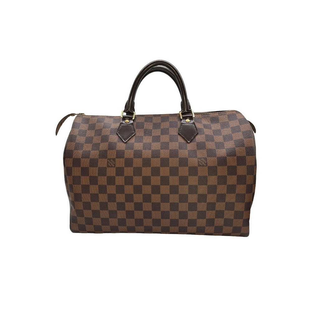 Louis Vuitton Damier Ebene Canvas Speedy 35