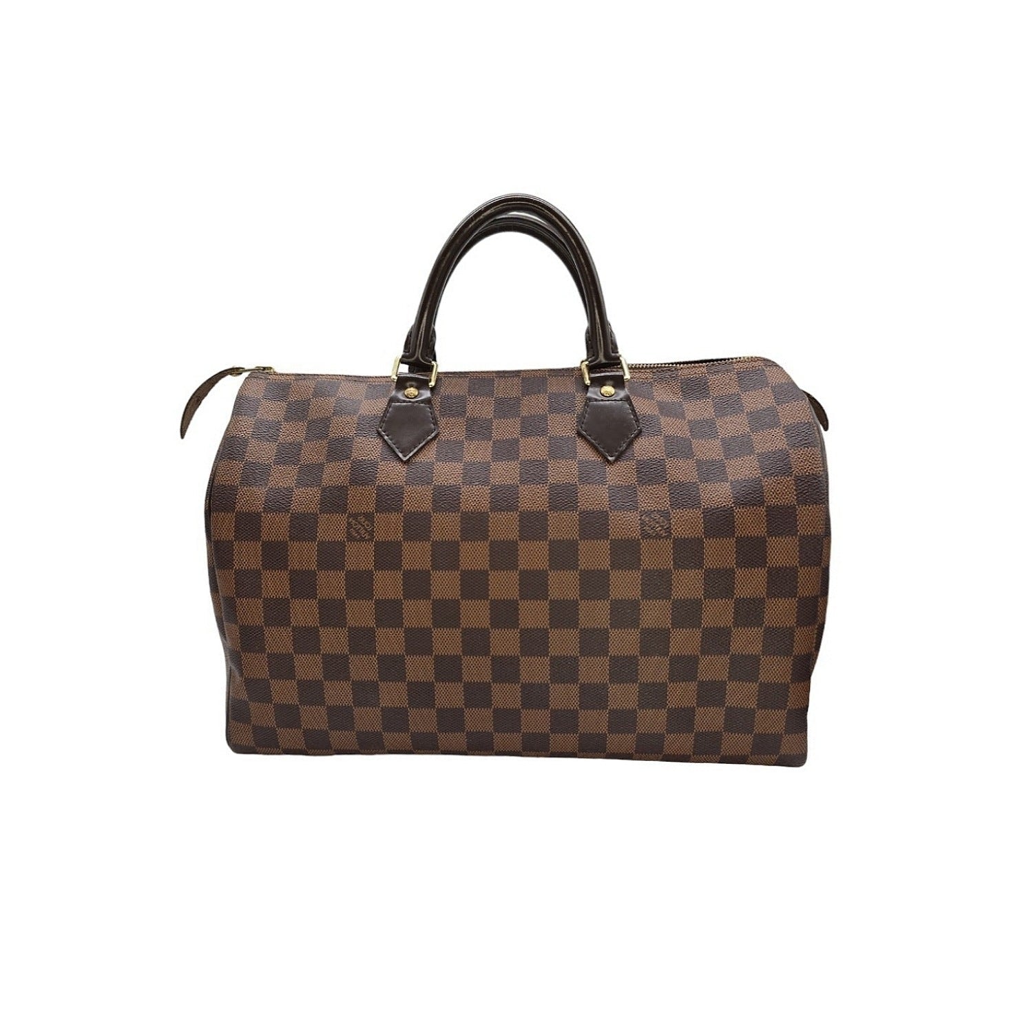 Louis Vuitton Damier Ebene Canvas Speedy 35