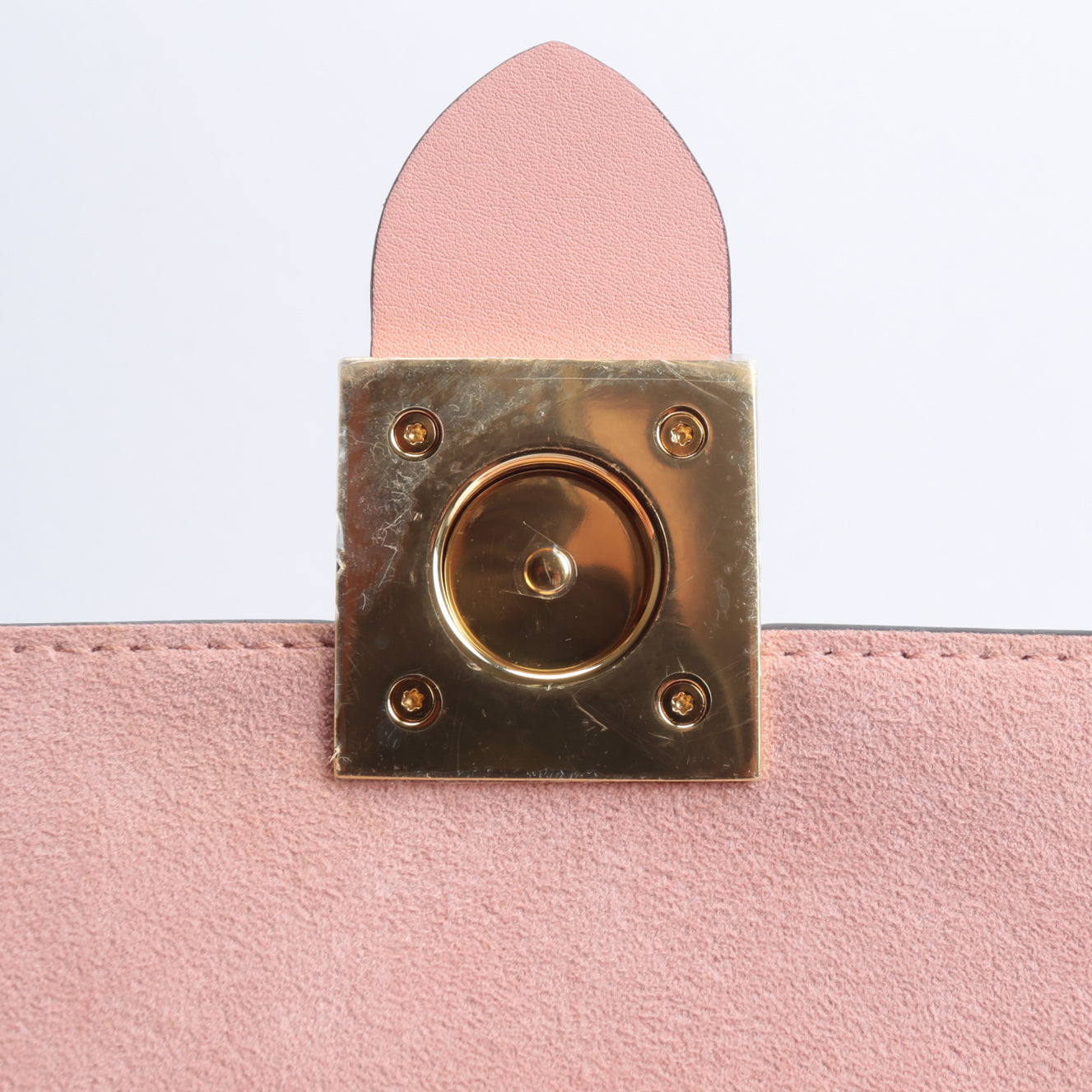 LOUIS VUITTON Locky BB Monogram w/Pink