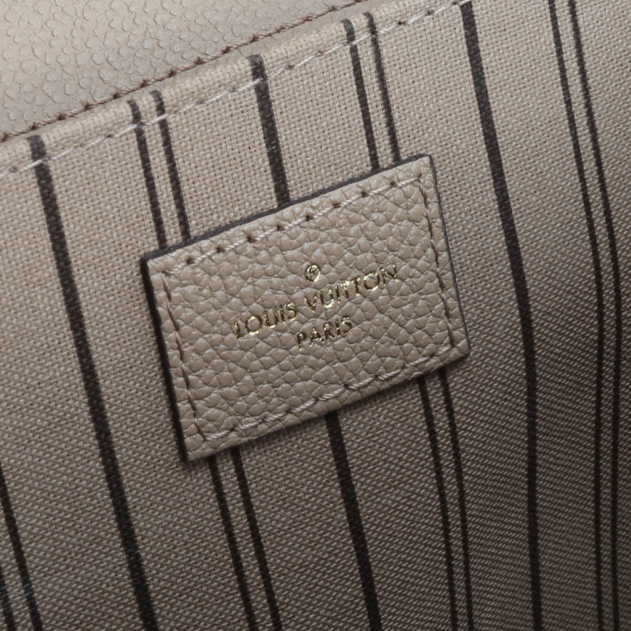 LOUIS VUITTON Pochette Metis MM -Empreinte Turtledove