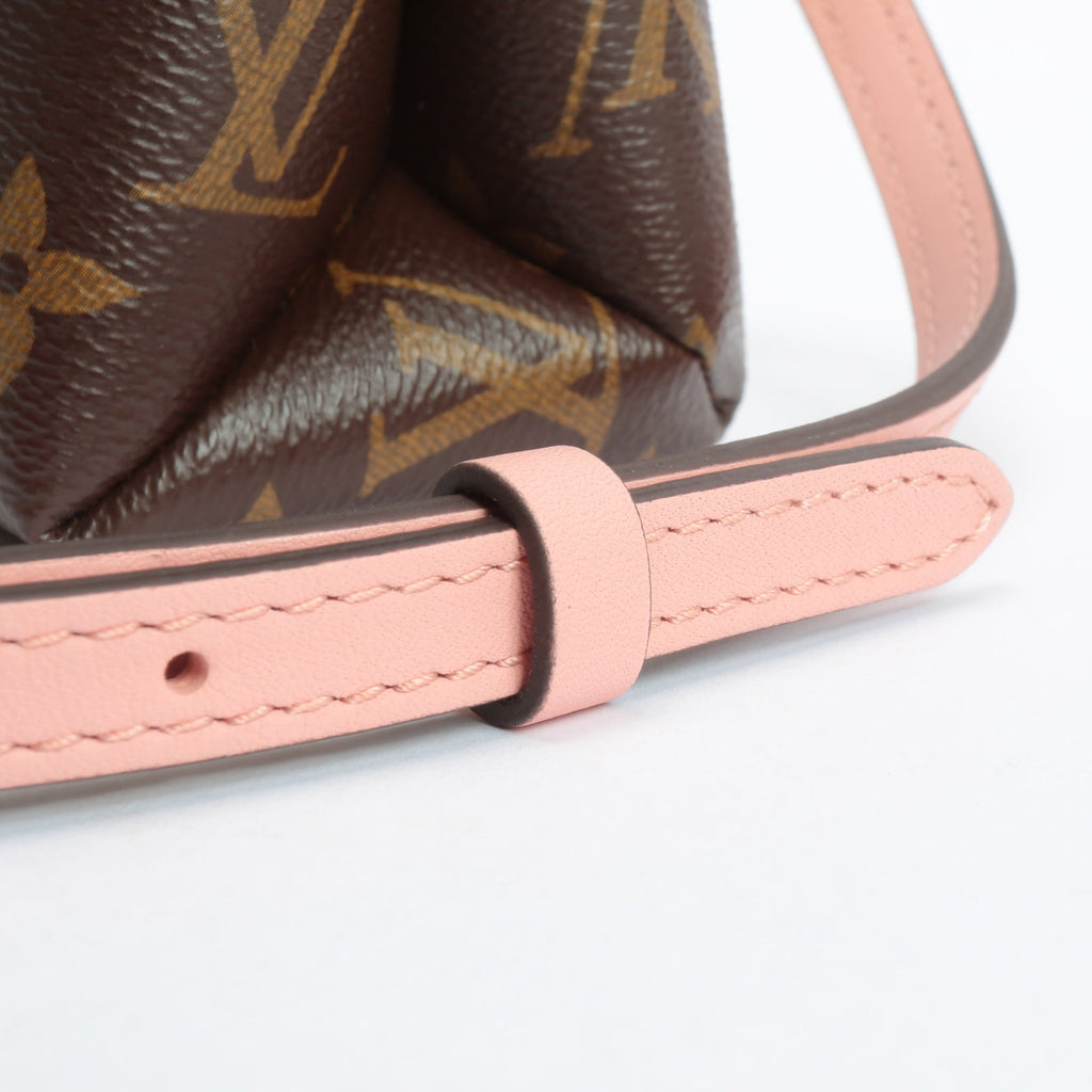 LOUIS VUITTON Locky BB Monogram w/Pink