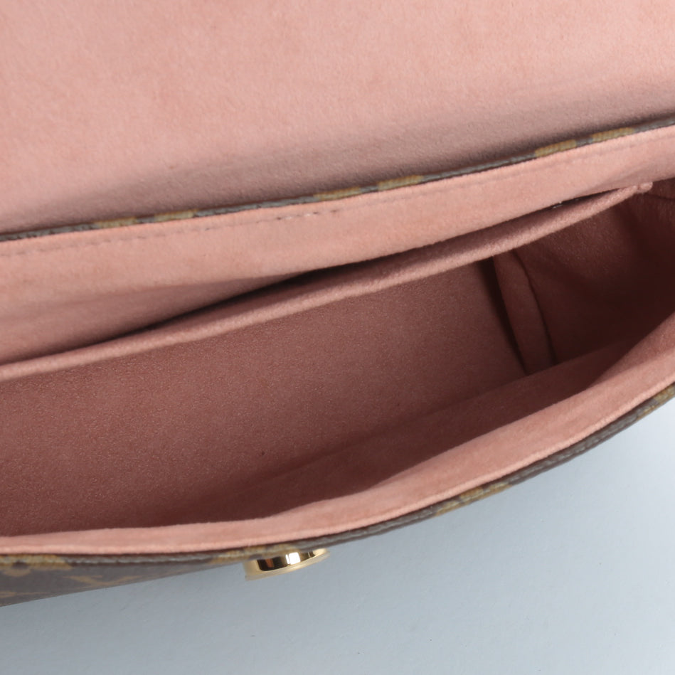 LOUIS VUITTON Locky BB Monogram w/Pink