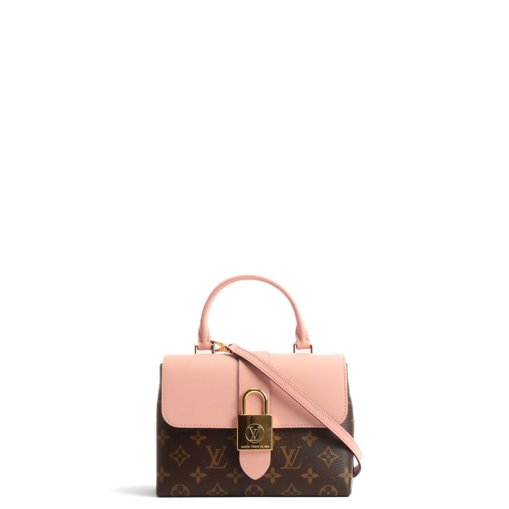 LOUIS VUITTON Locky BB Monogram w/Pink