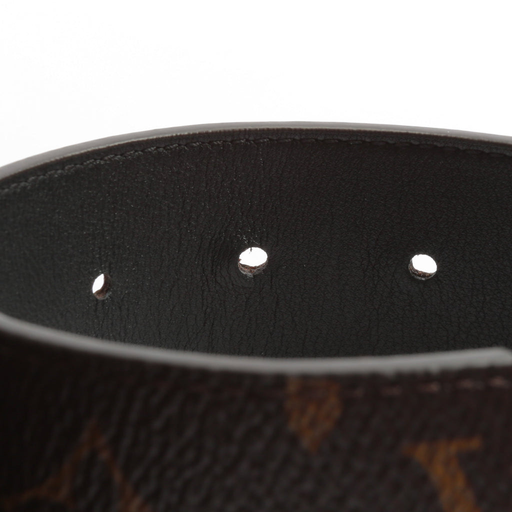 LOUIS VUITTON Pyramide 40 MM Reversable Belt Mono w/orange
