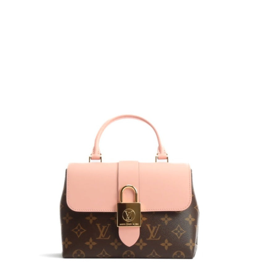 LOUIS VUITTON Locky BB Monogram w/Pink