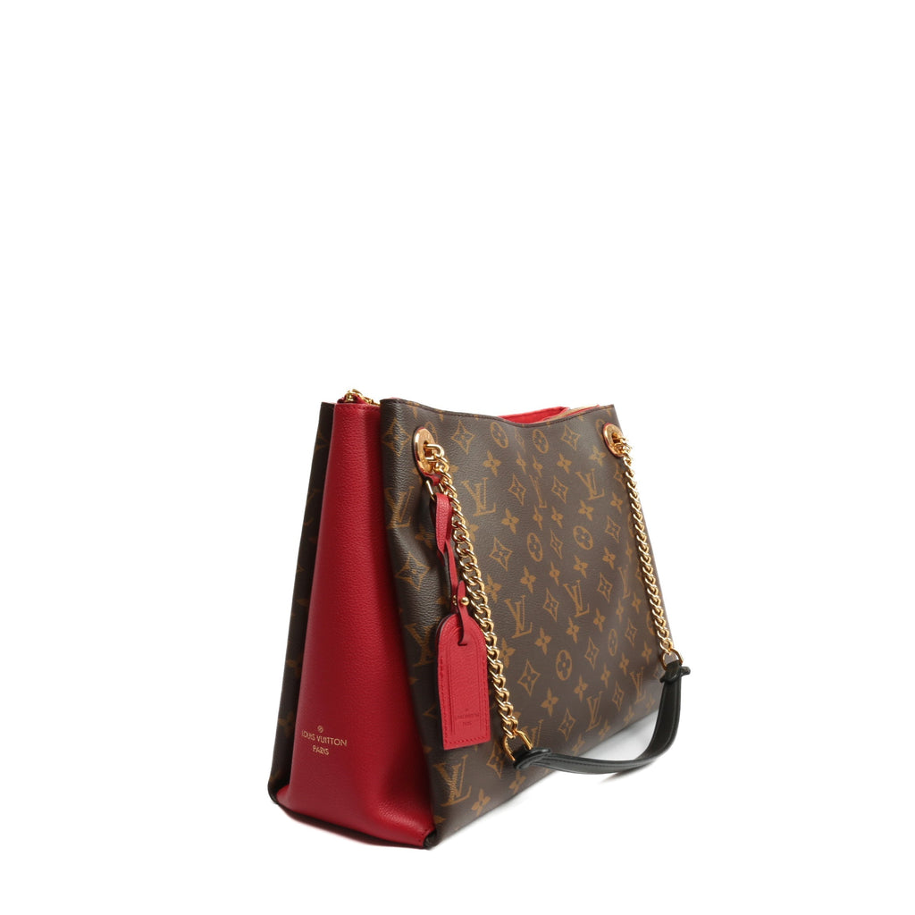 LOUIS VUITTON Monogram Surene MM Cherry Red