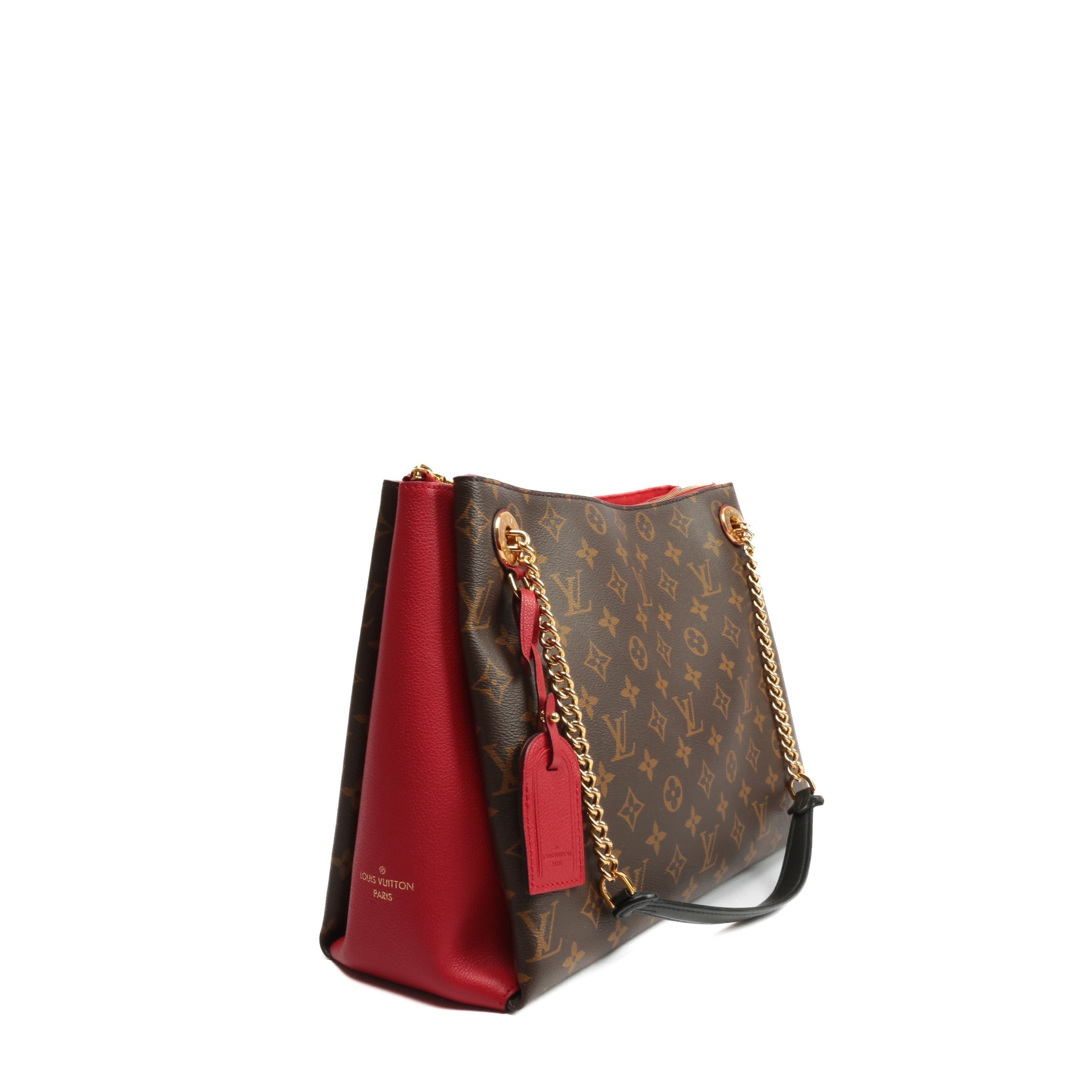 LOUIS VUITTON Monogram Surene MM Cherry Red