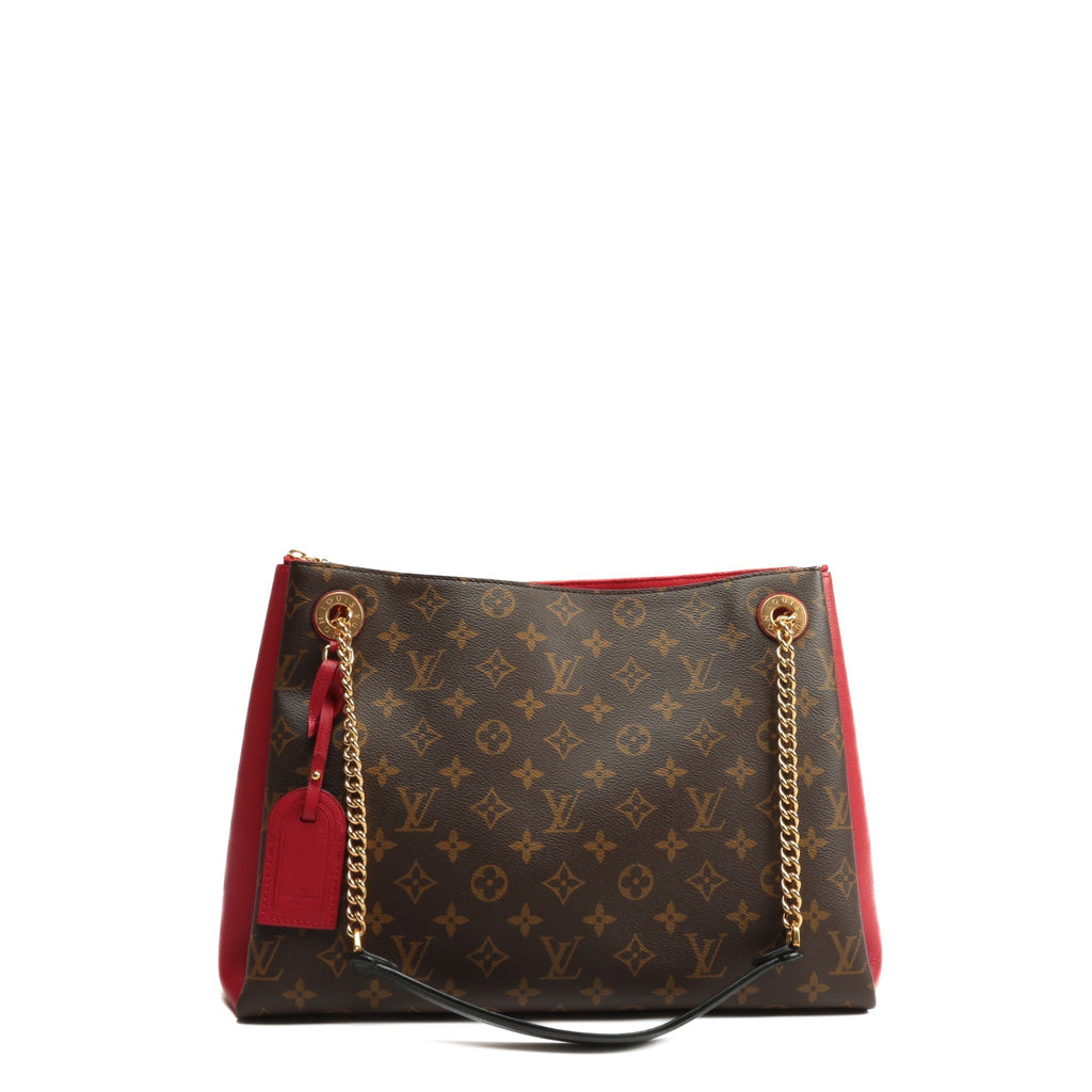 LOUIS VUITTON Monogram Surene MM Cherry Red