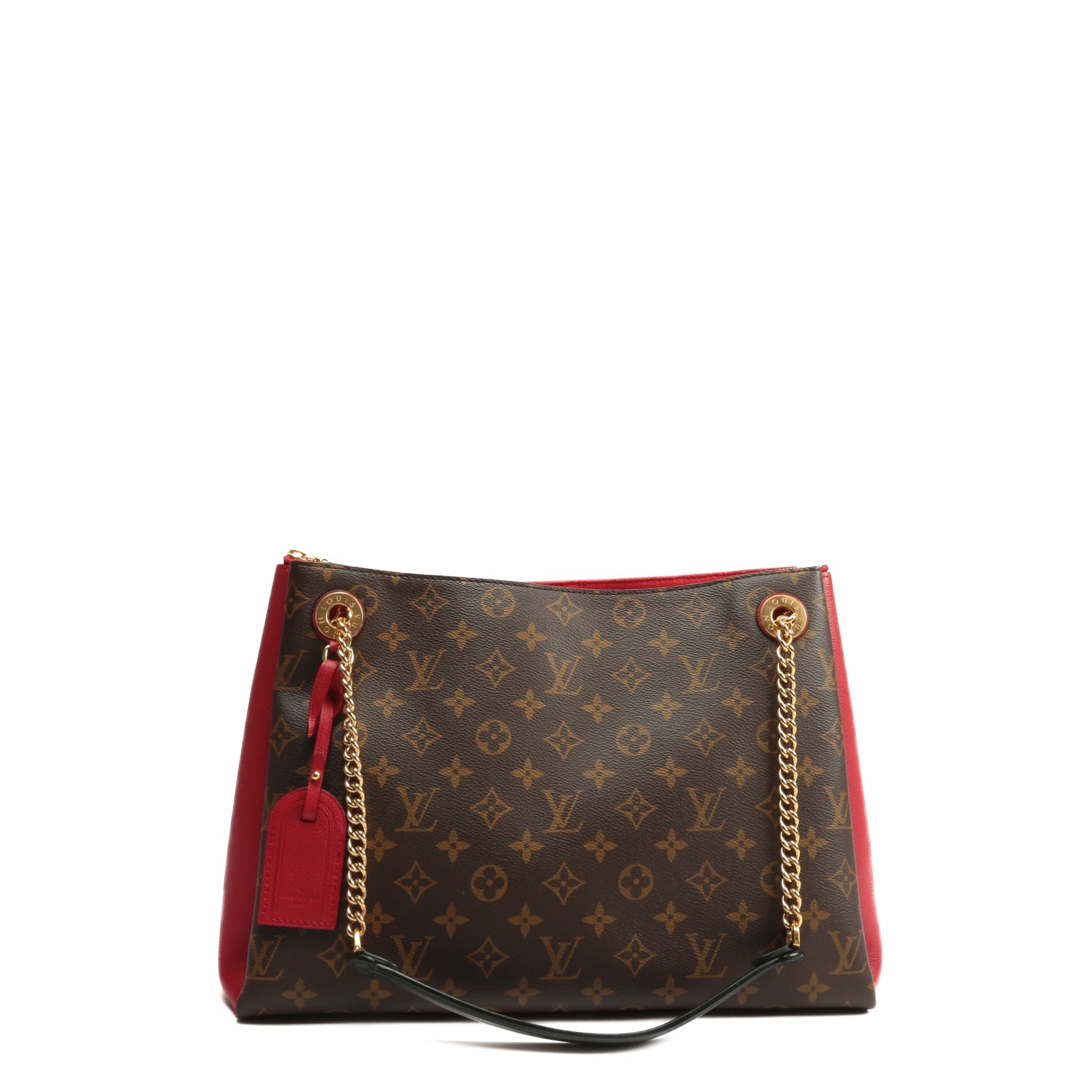 LOUIS VUITTON Monogram Surene MM Cherry Red