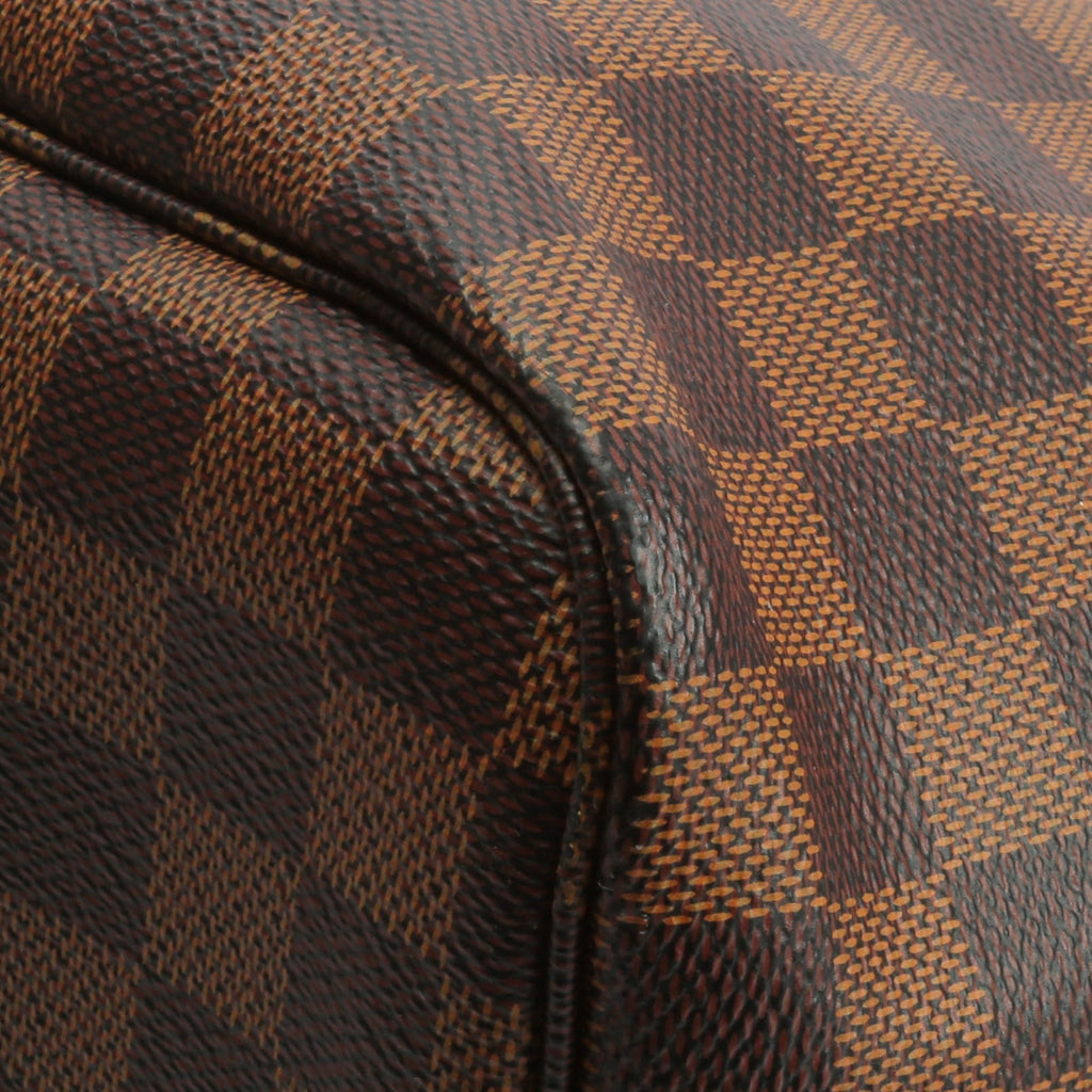 LOUIS VUITTON Neverfull GM Damier Ebene w/Pouch