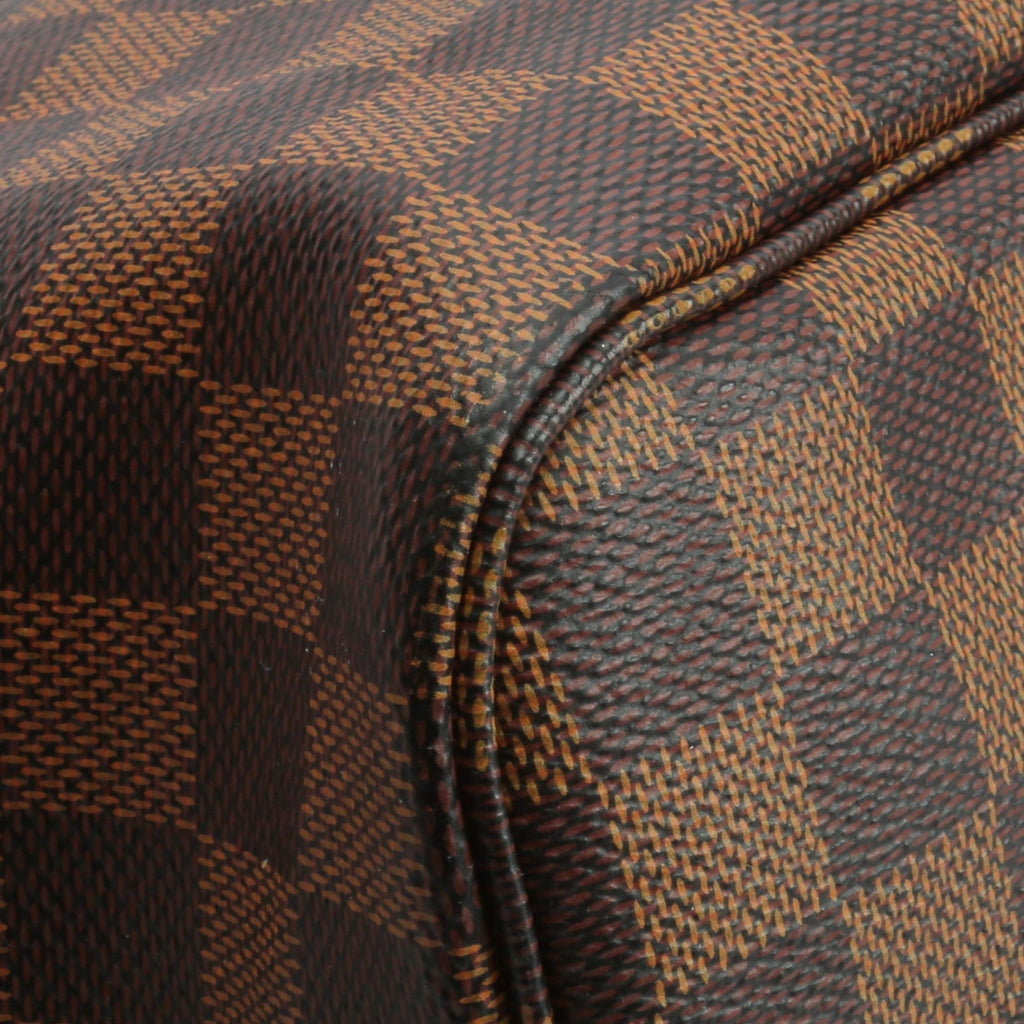 LOUIS VUITTON Neverfull GM Damier Ebene w/Pouch