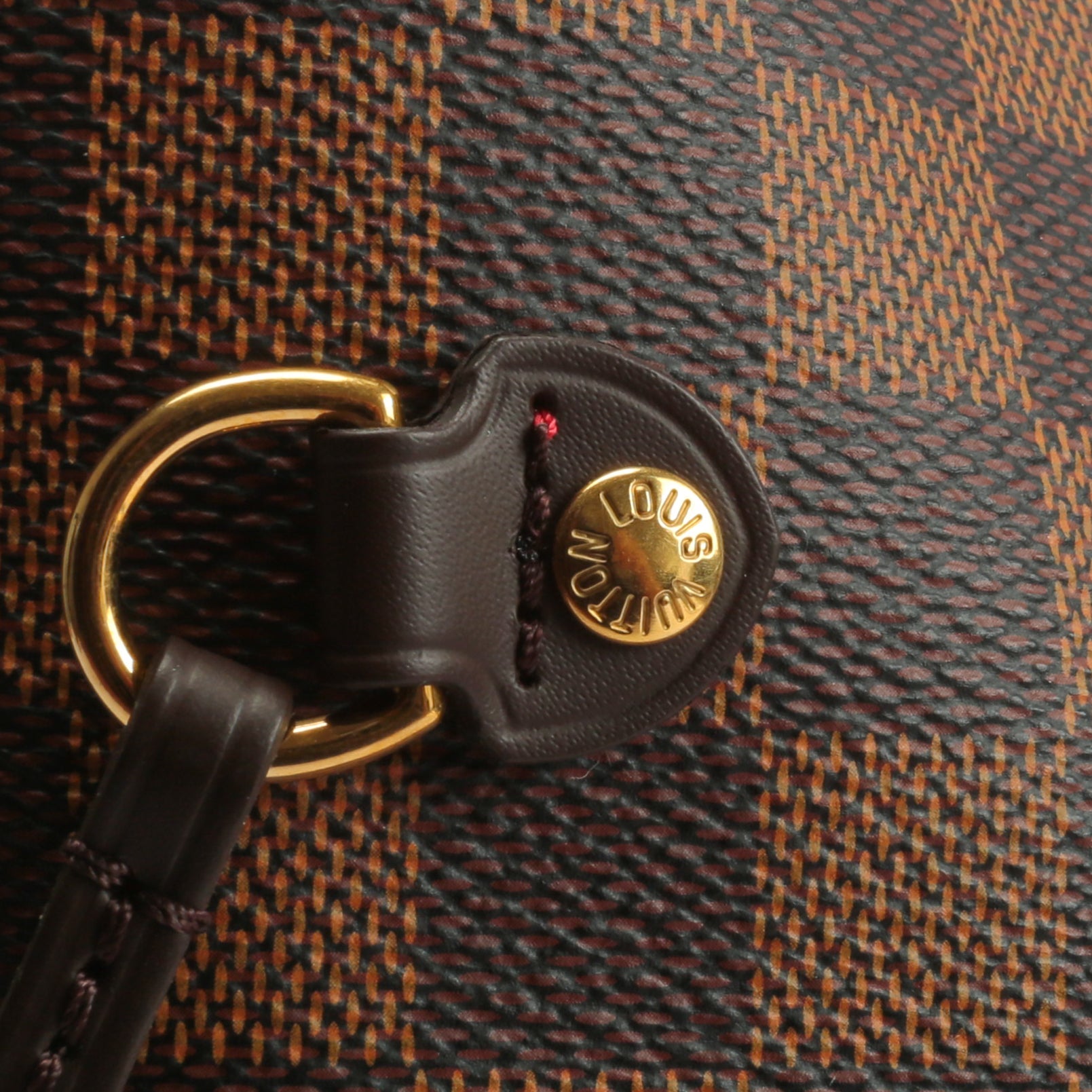 LOUIS VUITTON Neverfull GM Damier Ebene w/Pouch