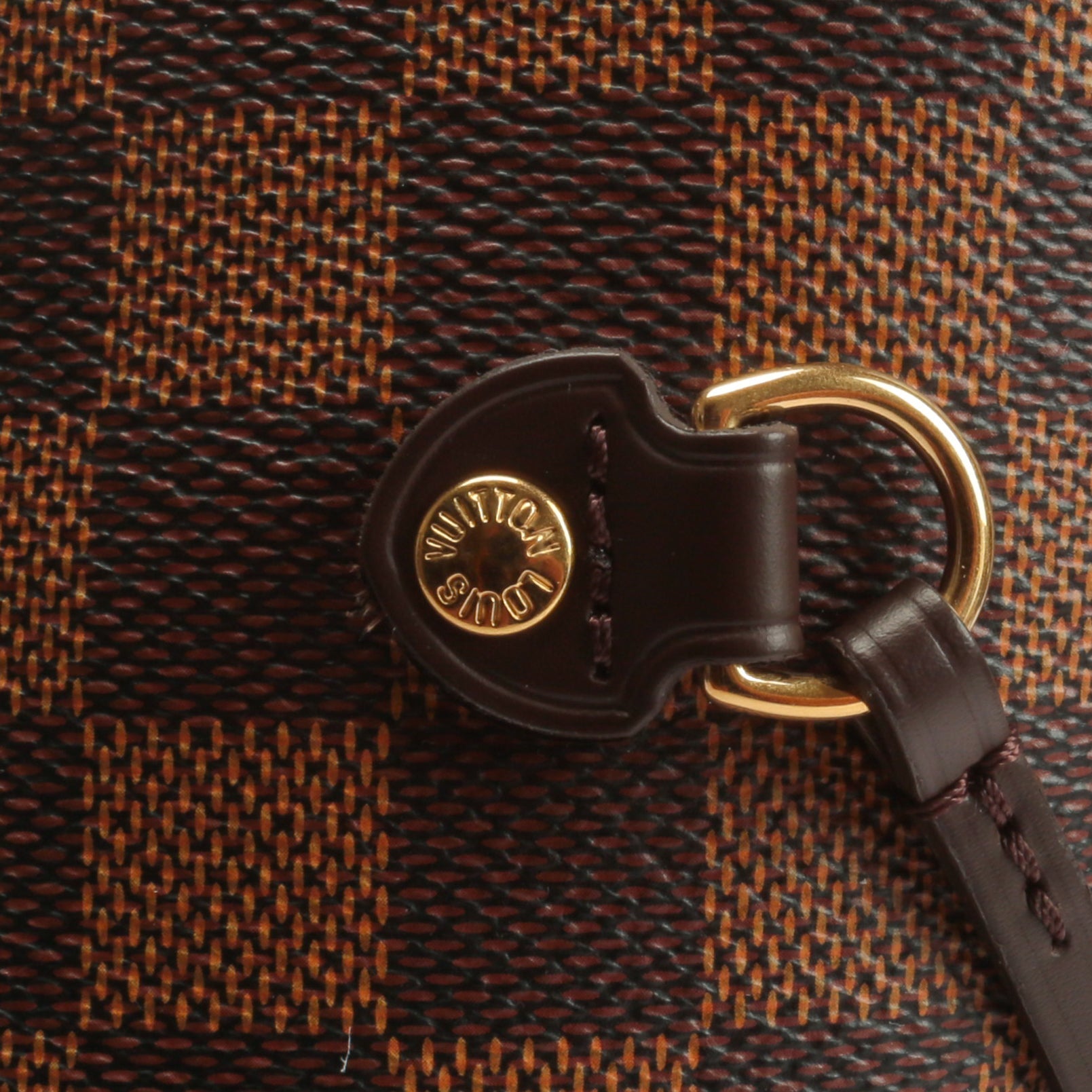 LOUIS VUITTON Neverfull GM Damier Ebene w/Pouch