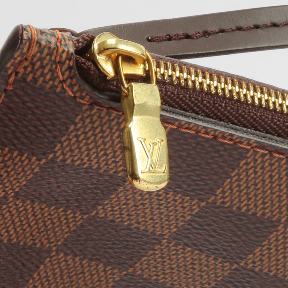 LOUIS VUITTON Neverfull GM Damier Ebene w/Pouch